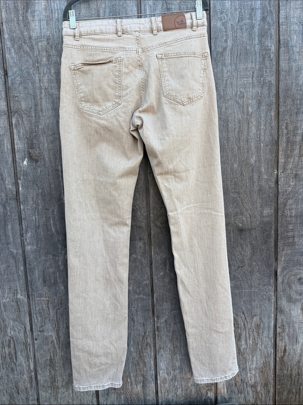 Peter Millar Men's Smooth Stretchy Pants in Light Mineral Wash Beige Size 33 - Picture 3 of 8